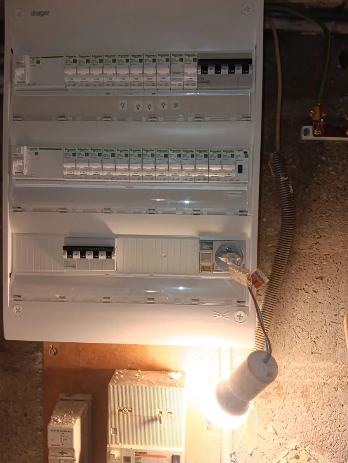 Électricité — chantier 3