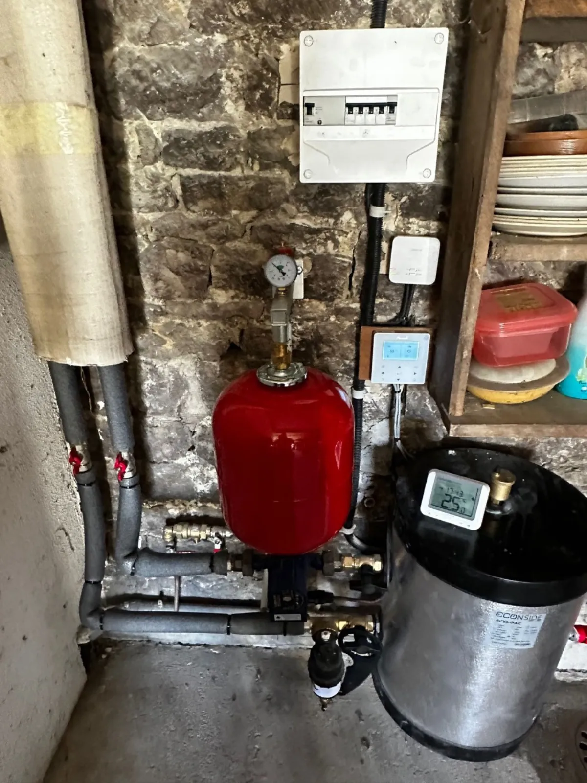 Pompe à chaleur — chantier 3